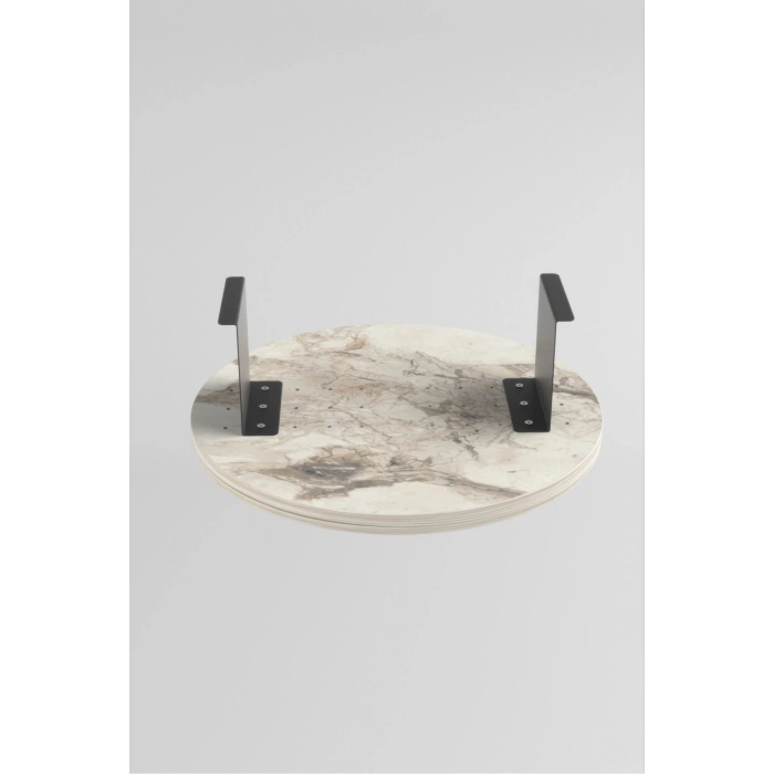 Yan Sehpa Ayarlanabilir Tepsi Dekoratif Modern Tepsi Efes