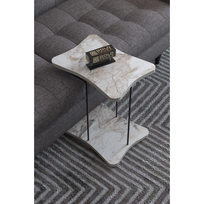 Yan Sehpa Tekerlekli Servis Sehpası HND Efes