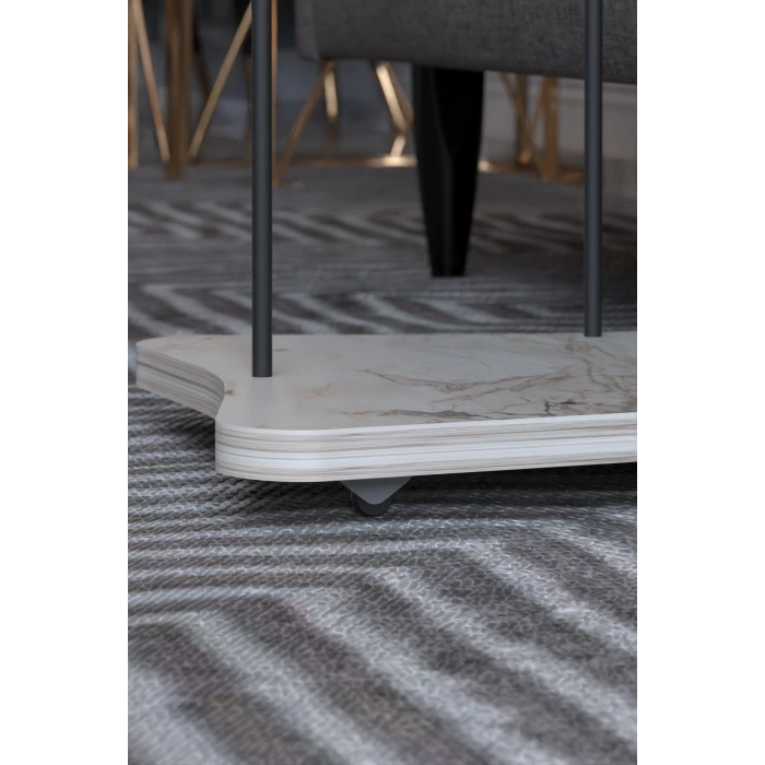 Yan Sehpa Tekerlekli Servis Sehpası HND Efes