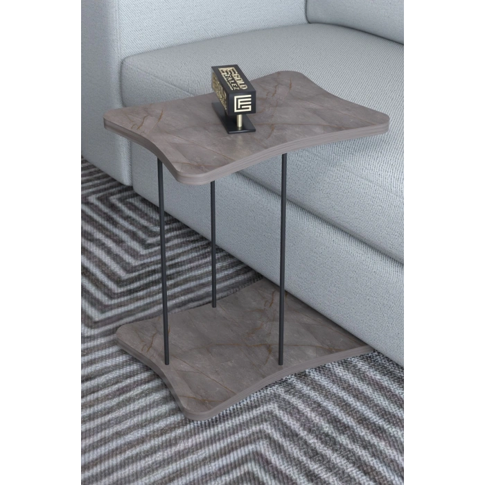 Yan Sehpa Tekerlekli Servis Sehpası HND Gordion