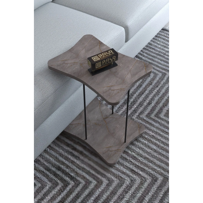 Yan Sehpa Tekerlekli Servis Sehpası HND Gordion