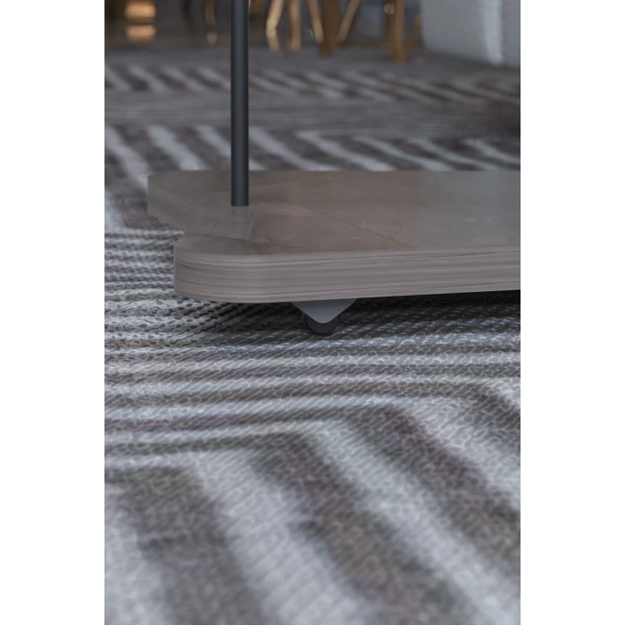 Yan Sehpa Tekerlekli Servis Sehpası HND Gordion