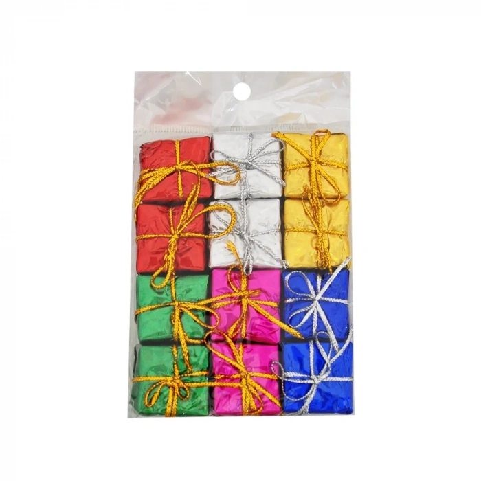 Yılbaşı Ağaç Süsü Hediye Paketleri 12li