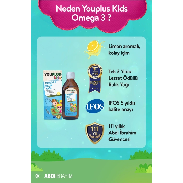Youplus Kids Omega-3 150 ml