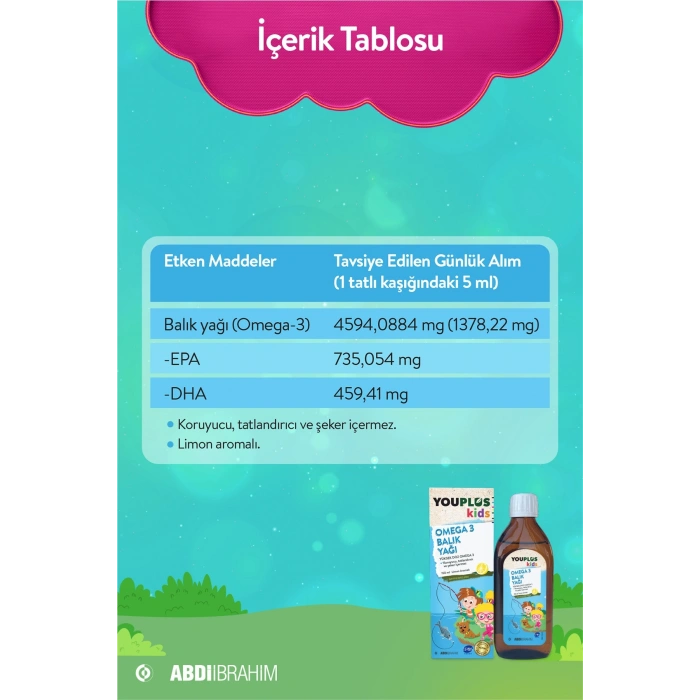 Youplus Kids Omega-3 150 ml