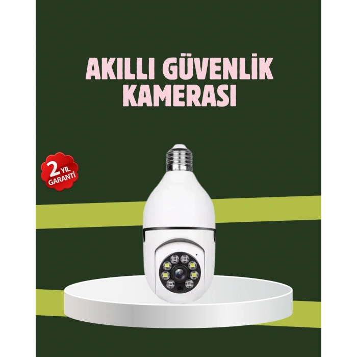 Yüksek Çözünürlüklü Kablosuz Akıllı Güvenlik Kamerası