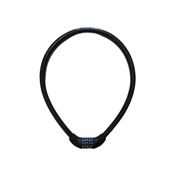 Yuma YM-747 120cm 20mm 5 Şifreli Siyah Motorsiklet Kilidi