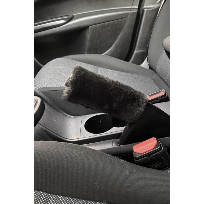 Yumuşak Peluş El Freni Süsü Siyah
