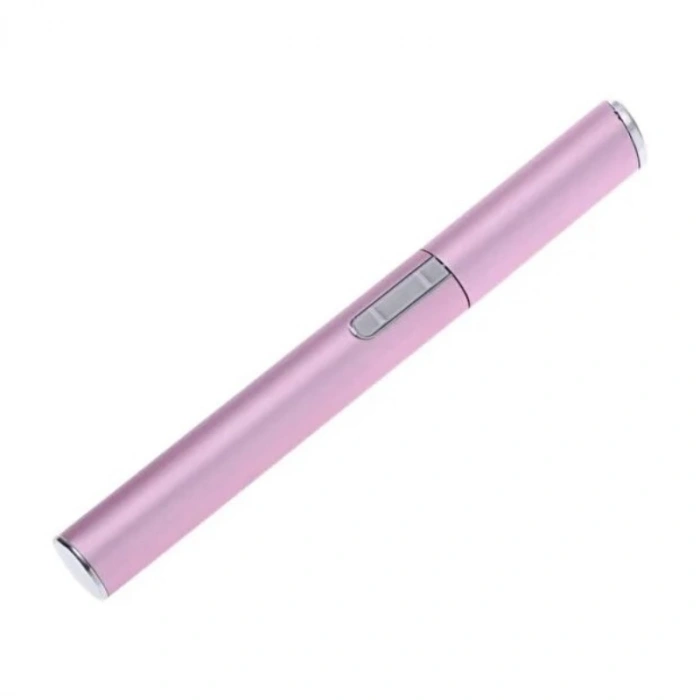 Yüz Tüy Alma Makinesi -Pilli - Pembe - Kalem Tasarımlı - Pratik Kullanım
