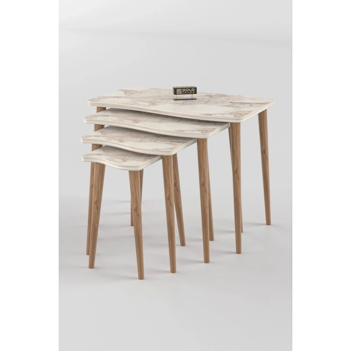 Zigon Sehpa Ahşap 4lü Efes KR