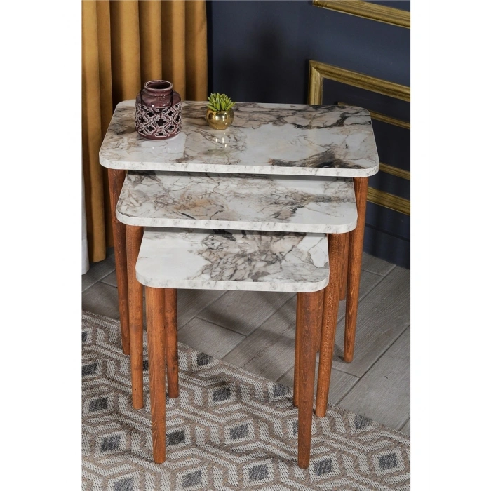 Zigon Sehpa Ahşap Torna Ayak Efes Kr 2065