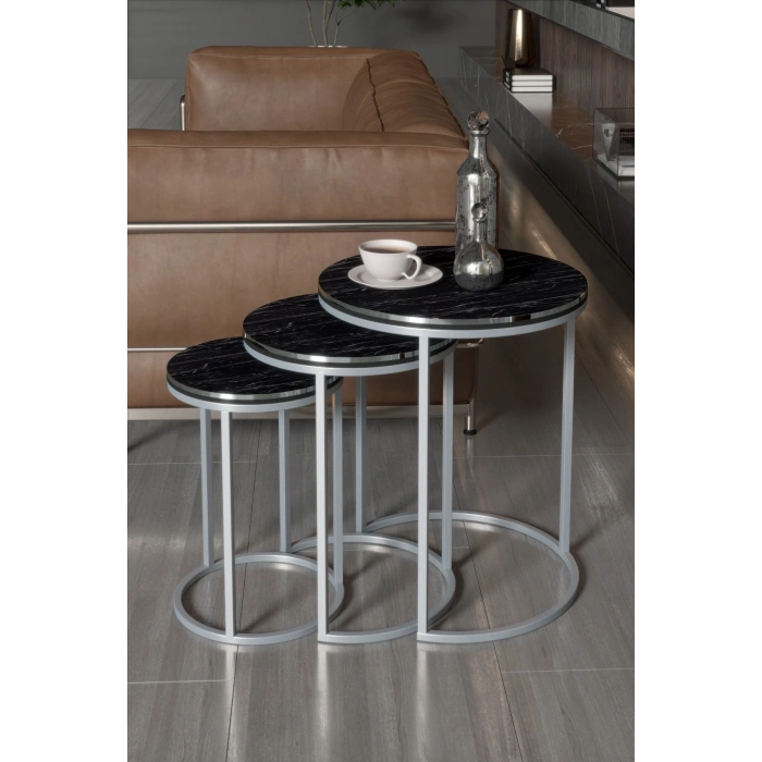 ZİGON SEHPA C LÜX ÇİFT GÜMÜŞ BENDİR