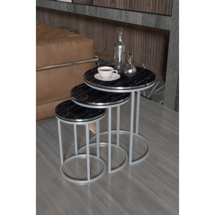 ZİGON SEHPA C LÜX ÇİFT GÜMÜŞ BENDİR