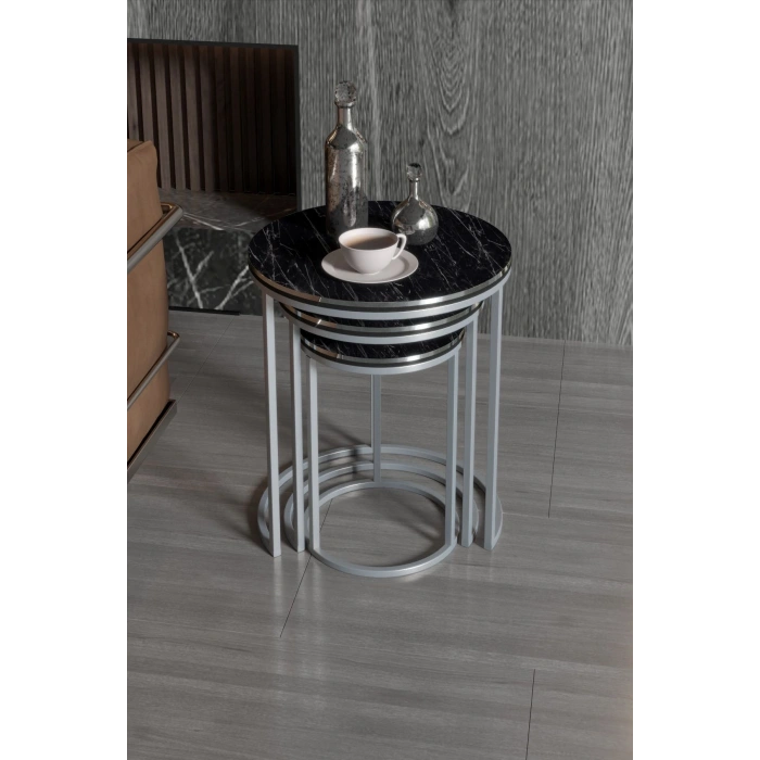 ZİGON SEHPA C LÜX ÇİFT GÜMÜŞ BENDİR