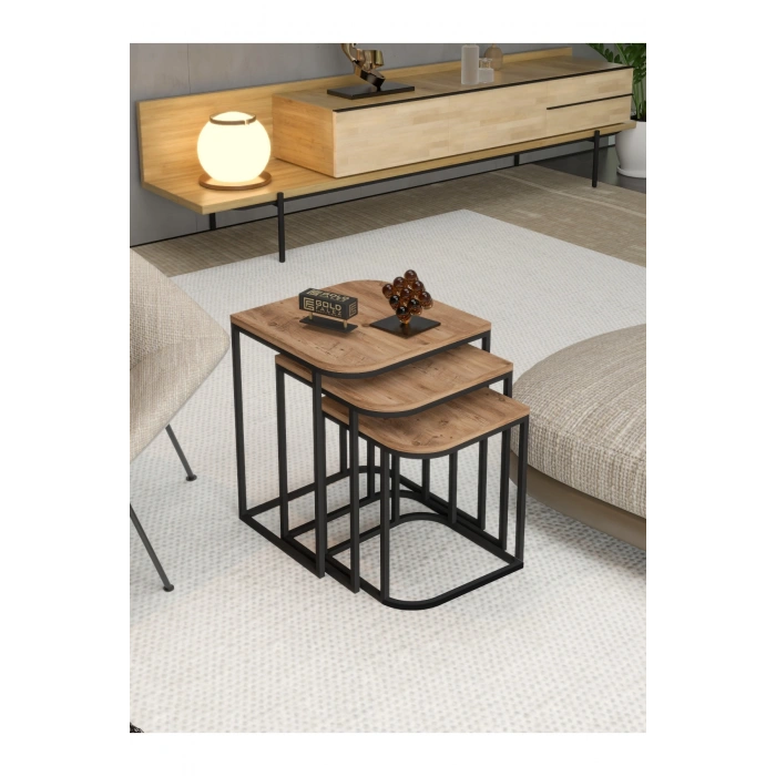 Zigon Sehpa Damla Atlantik Çam