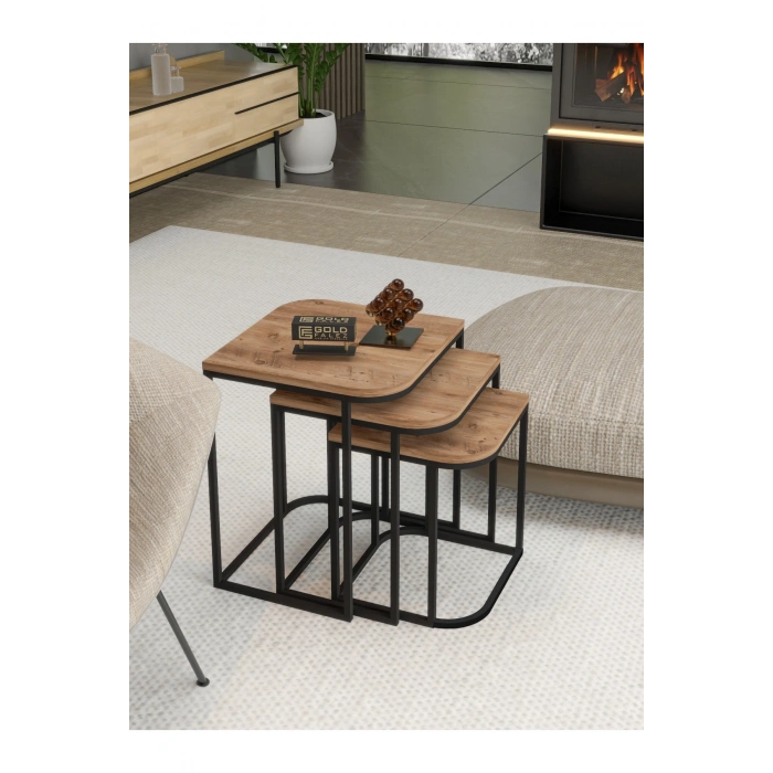 Zigon Sehpa Damla Atlantik Çam