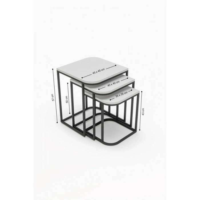 Zigon Sehpa Damla Bendir