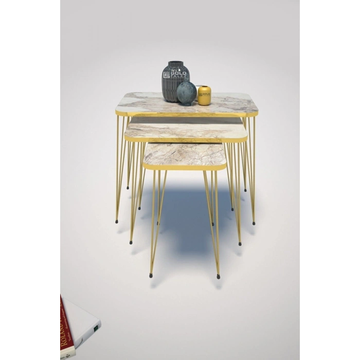 Zigon Sehpa Kr Gold Efes Tel