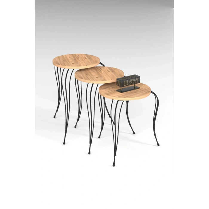 ZİGON SEHPA LÜKENS ANTRASİT CEVİZ