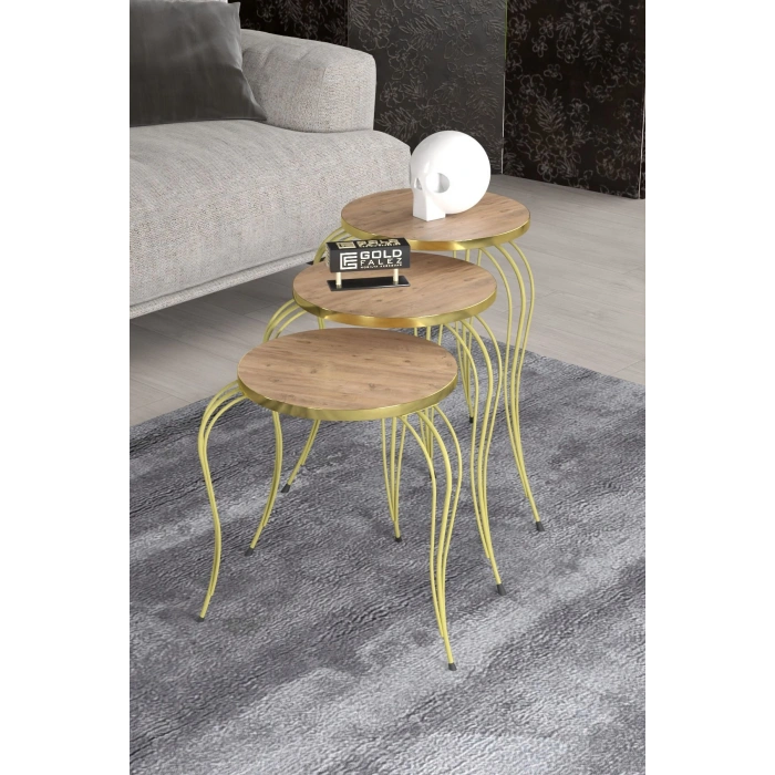 ZİGON SEHPA LÜKENS GOLD ATLANTİK ÇAM