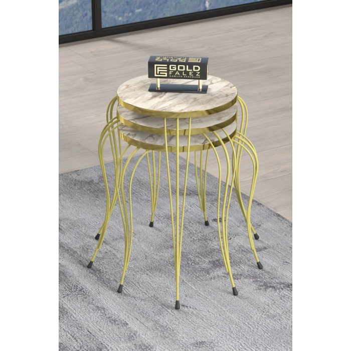 ZİGON SEHPA LÜKENS GOLD EFES