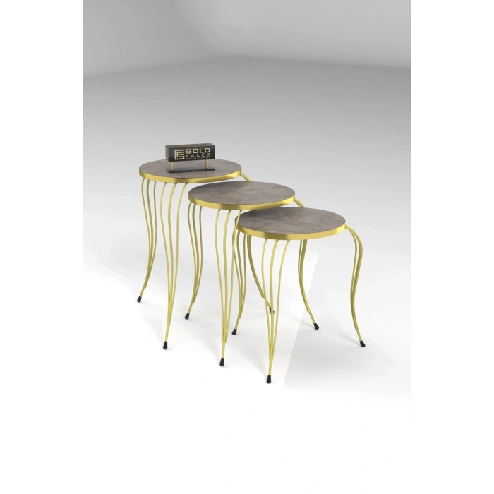 ZİGON SEHPA LÜKENS GOLD GORDİON