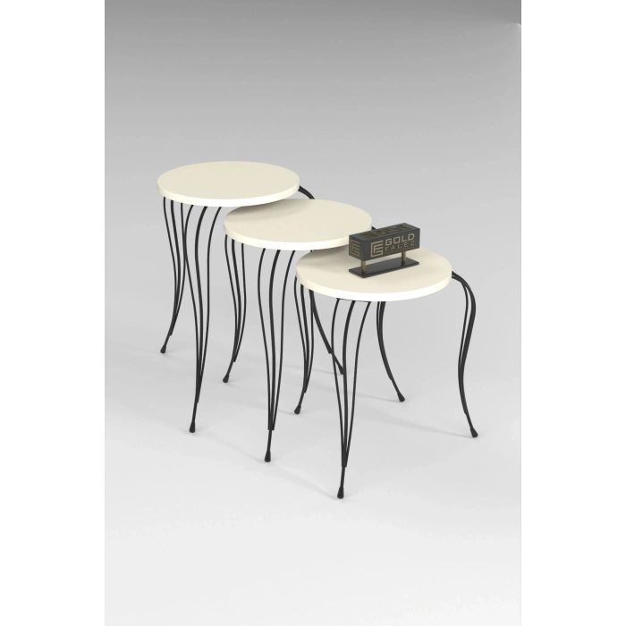 ZİGON SEHPA LÜKENS KREM