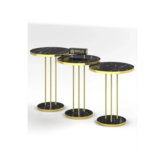 Zigon Sehpa Terra Bendir Gold