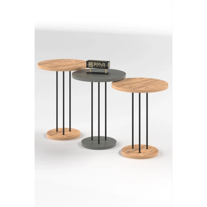 Zigon Sehpa Terra Ceviz Antrasit