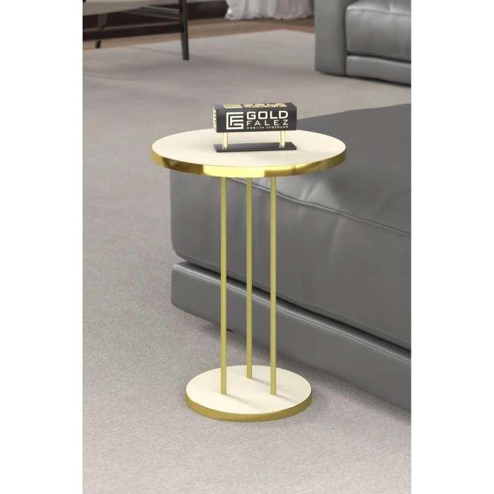 Zigon Sehpa Terra Gold Krem