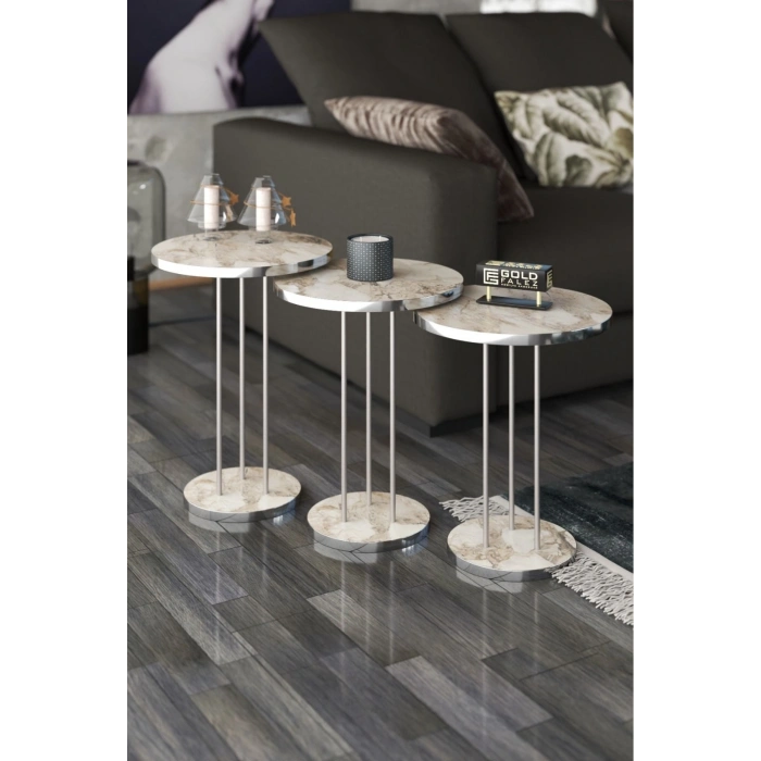 ZİGON SEHPA TERRA GÜMÜŞ EFES