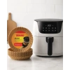 100 Adet Airfryer Kağıdı Su Geçirmez Yağ Tutmaz Pişirme Altlığı