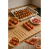 100 ADET BAMBU ÇÖP ŞİŞ & YANMAZ BAMBU ŞİŞ & 30 CM & AİRFRYER ÇÖP ŞİŞ