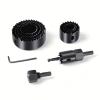 11İN1 BUAT AÇMA PANÇ SETİ METAL AHŞAP PVC ALÇIPAN PLS. 19-22-29-32-38-44-51-64MM