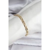 14K Gold Renk Kaplama Zincir Model CM Kadın Bileklik