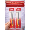 2 Adet Metal Uçlu Tırnak Törpüsü Blister Ambalajlı Profesyonel Manikür Törpüsü