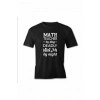 24 Kasım Öğretmenler Günü Hediye Baskılı Oversize Bisiklet Yaka T-shirt - Siyah
