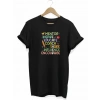 24 Kasım Öğretmenler Günü Hediye Temalı Oversize Bisiklet Yaka T-shirt - Siyah