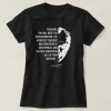 24 Kasım Öğretmenler Günü Temalı Baskılı Bisiklet Yaka T-shirt - Siyah