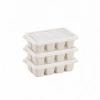 3lü Mini Buz Kalıbı - Küp Şekilli - Kapaklı - Plastik