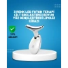 3 Modlu Boyun ve Yüz Bakım Cihazı – EMS, Temizleme, Sıcak Masaj ve Renkli Işık Terapi Özellikli