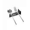 3D Özel Baskı 6’lı Kaşık Çatal Düzenleyici Dekoratif Stand