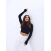 42231 TRİKO BALIKÇI KAZAK-SİYAH
