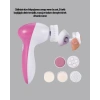 5 Başlıklı Yüz Masaj Aleti – Cilt Temizleme, Peeling, Siyah Nokta ve Gözenek Bakımı