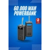 60.000 Mah Hızlı powerbank