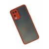 A54 4G Kılıf Montreal Silikon Kapak - Kırmızı