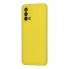 A74 4G Kılıf Nano içi Kadife Silikon - Sarı