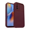 A74 4G Kılıf Viera Silikon - Bordo