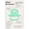 Açık Yeşil Bebek Silikon Diş Kaşıyıcı