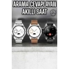 Akıllı Saat Titreşimli Amoled Ekran Uyku ve Sağlık Takibi Sesli Görüşme